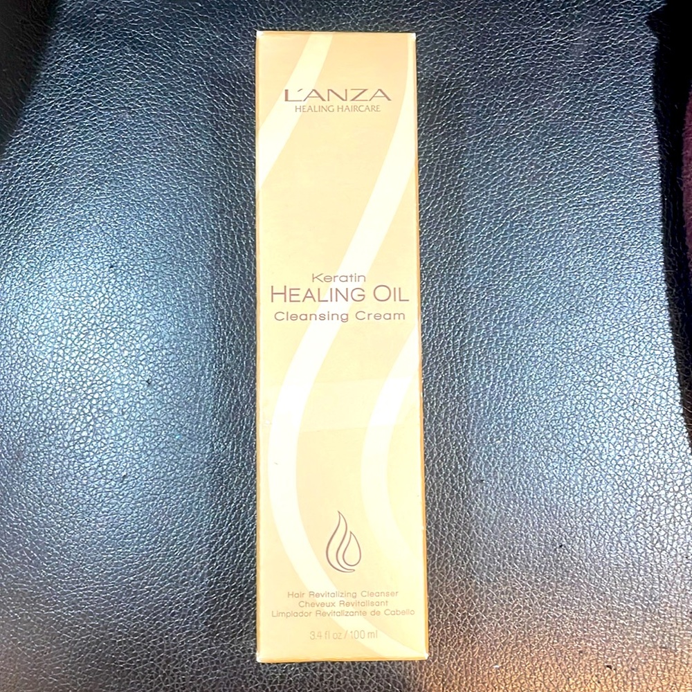 Lanza keratin healing oil, cleansing cream brand new 3.4 fluid ounces